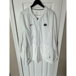 Penn State Nike Sideline Hybrid Jacket White Men's XXL NCAA white out jacket men